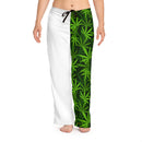 Marijuana Leaves Pajama Pants, Free Shipping, Lounge Pants, 420 Stoner Pants, Womens Pajamas, Cannabis Weed Pajamas