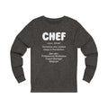 Chef Someone Unisex Jersey Long Sleeve T-shirt