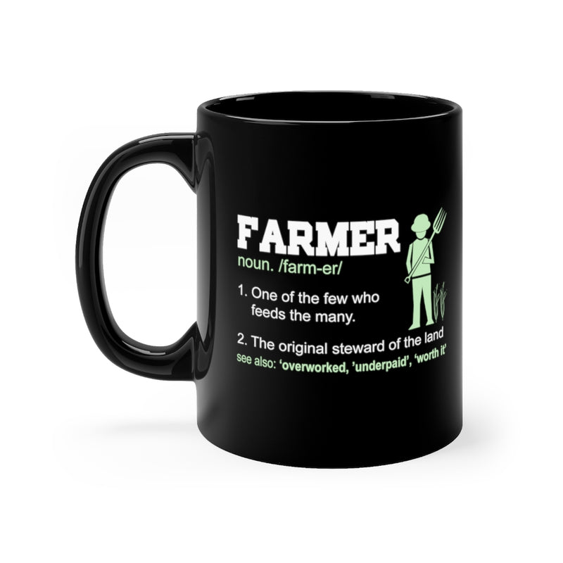 Farmer One Of The Few 11oz Black Mug