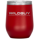 Official WILDBUY 12 oz Stainless Steel Stemless Wine Tumbler