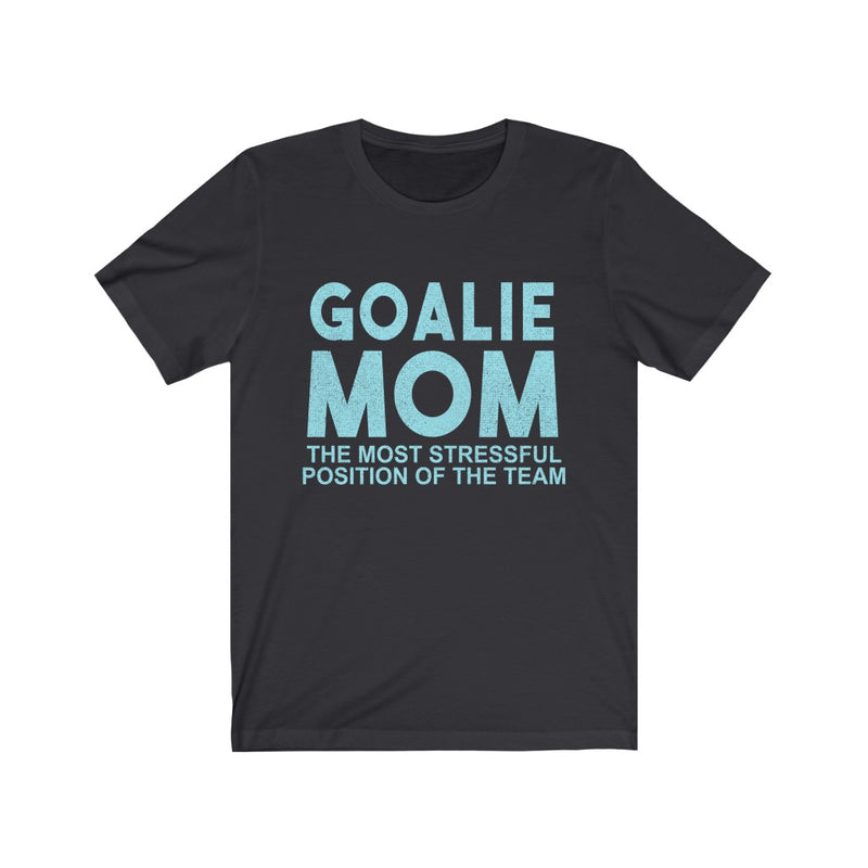 Goalie Mom Unisex Jersey Short Sleeve T-shirt