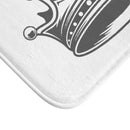 King's Crown Bath Mat ~ Free Shipping ~ Powder Room Mat ~ Bathroom Rug ~ Rugs ~ Non Slip ~ Runner ~ Shower ~ 2 Sizes, Microfiber