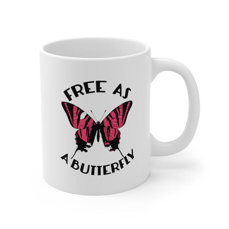 Free As A Butterfly 11oz Mug