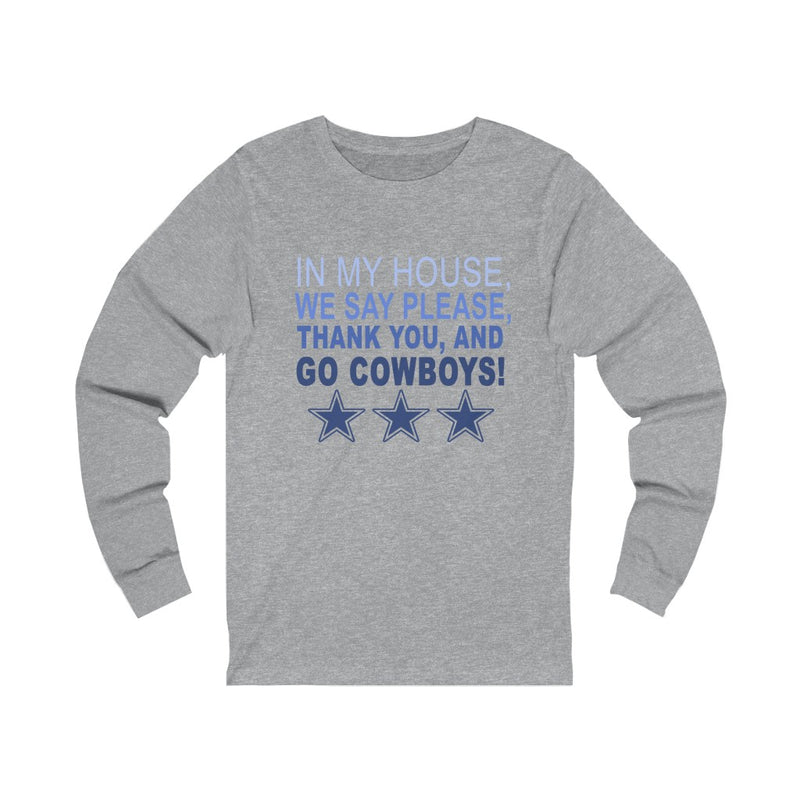 In My House Unisex Jersey Long Sleeve T-shirt