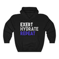 Exert Hydrate Repeat Unisex Heavy Blend™ Hoodie