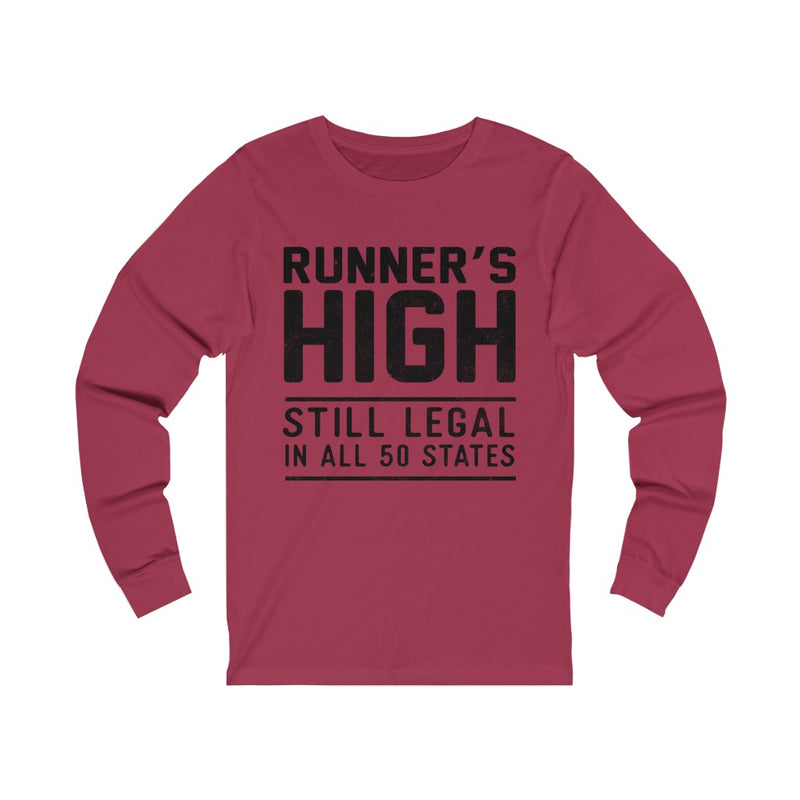 Runner’s High Unisex Jersey Long Sleeve T-shirt