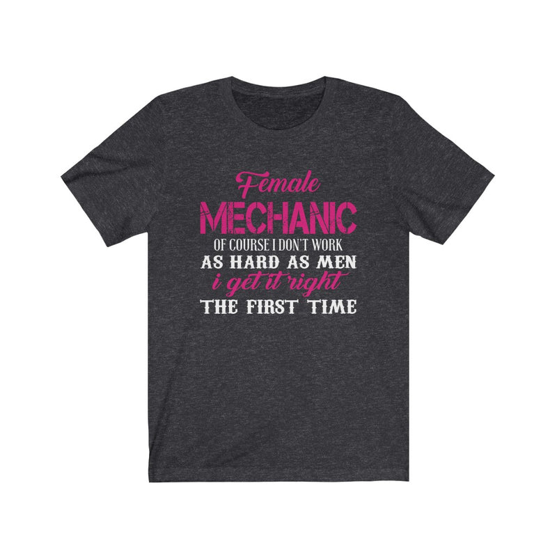 Female Mechanic Unisex Jersey Short Sleeve T-shirt