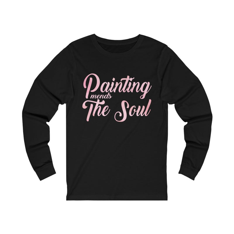 Painting Mends The Unisex Jersey Long Sleeve T-shirt