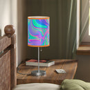 Psychedelic Lamp on a Stand, Psychedelic Night Light, Indoor Table Lamp, Custom Photo Night Light, Bedside Lamp