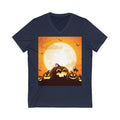 Laughing Pumpkins Unisex V-Neck T-shirt