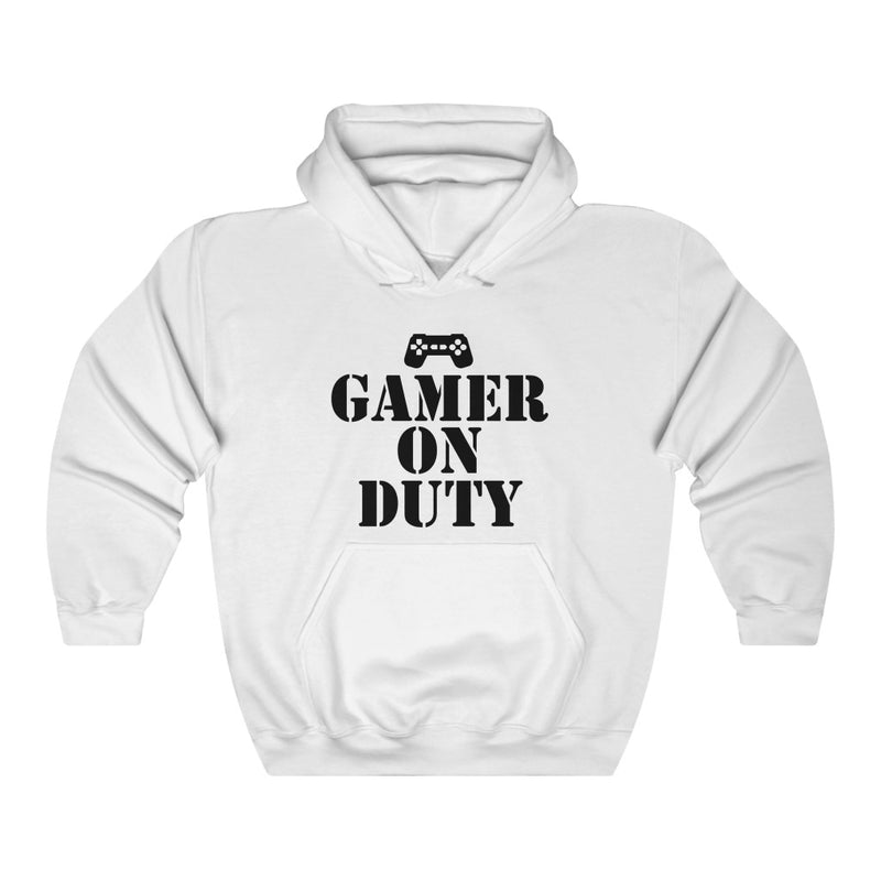 Gamer On Duty Unisex Heavy Blend™ Hooded Sweatshirt
