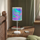 Psychedelic Lamp on a Stand, Psychedelic Night Light, Indoor Table Lamp, Custom Photo Night Light, Bedside Lamp
