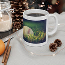 Grassy Baseball 11oz White Mug