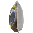 Birds Eye View Pillow - Choose From Stuffed & Sewn Or Case With Insert