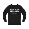 Billion Dollar Entrepreneur Unisex Jersey Long Sleeve T-shirt