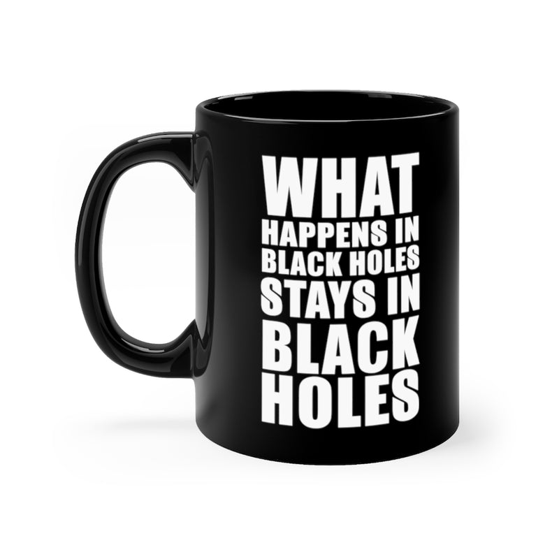 What Happens 11oz Black Mug
