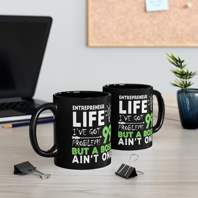Entrepreneur Life 11oz Black Mug