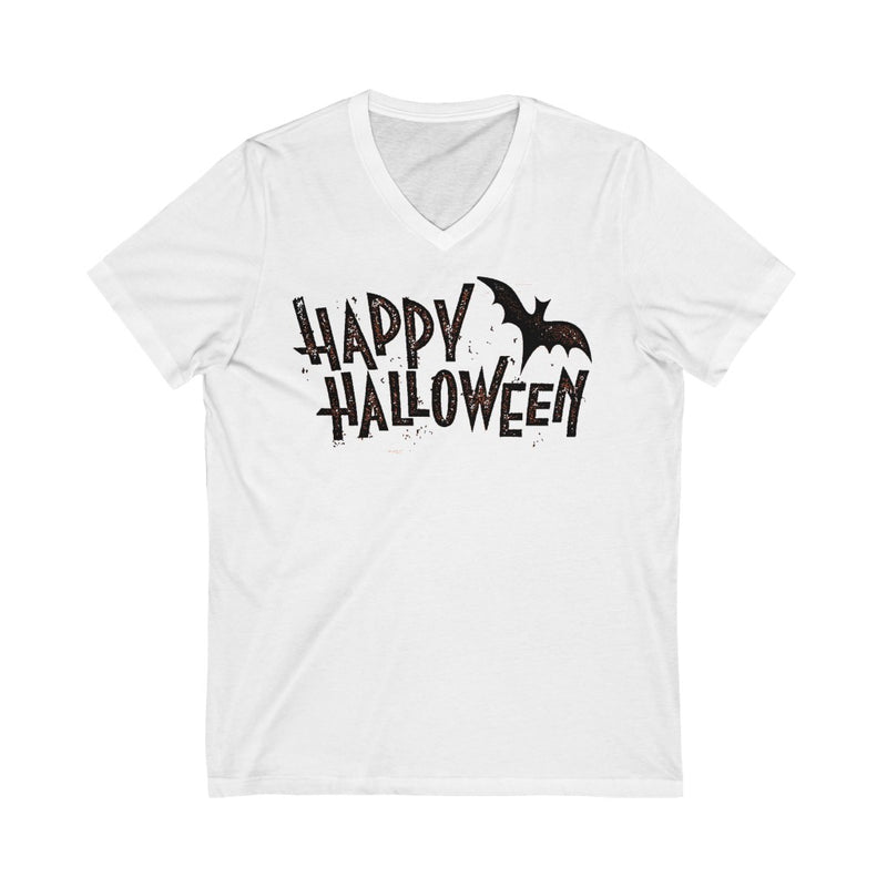 Happy Halloween Unisex V-Neck T-shirt