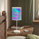 Psychedelic Lamp on a Stand, Psychedelic Night Light, Indoor Table Lamp, Custom Photo Night Light, Bedside Lamp