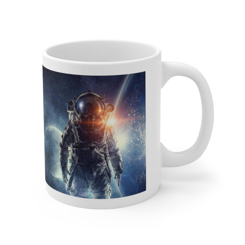 Far Out Space 11oz White Mug