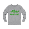 I Cure Animals Unisex Jersey Long Sleeve T-shirt