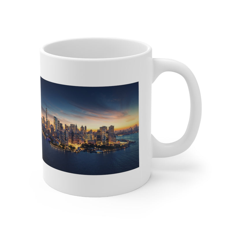 New York City 11oz White Mug