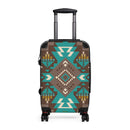 Boho Aztec Suitcase, Free Shipping, Travel Bag, Overnight Bag, Custom Suitcase, Rolling Spinner, Luggage, Boho Chic, Southwest