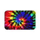 Bright Tie-Dye Bath Mat, Free Shipping, Powder Room Mat, Bathroom Rug, Rugs, Non Slip, Runner, Shower, 2 Sizes, Psychedelic