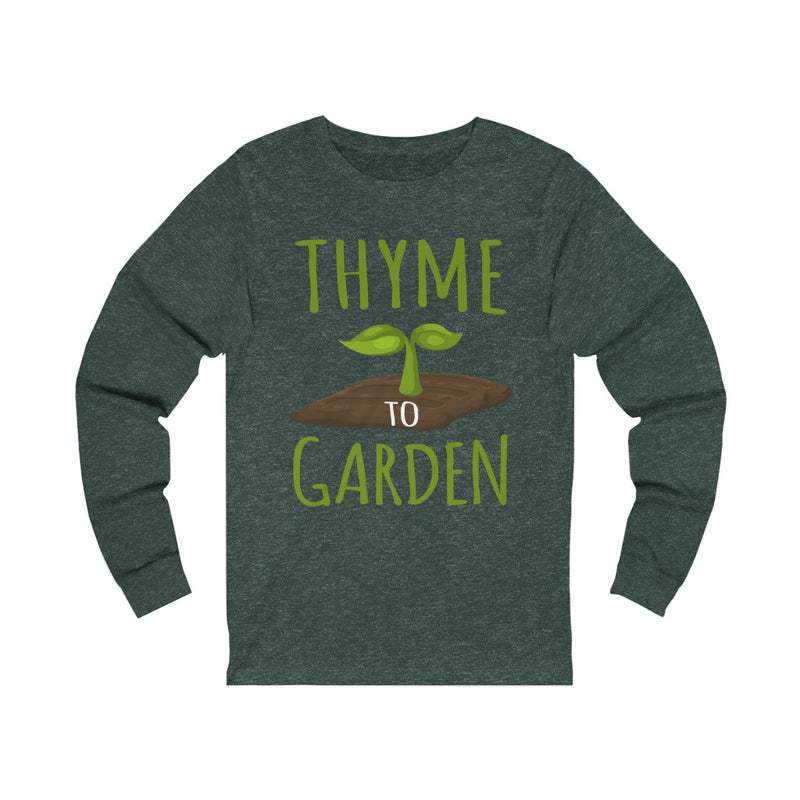 Thyme To Unisex Jersey Long Sleeve T-shirt