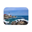 Maine Lighthouse Bath Mat, Free Shipping, Powder Room Mat, Bathroom Rug, Rugs, Non Slip, Runner, Shower, 2 Sizes