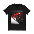 Sporty Car Unisex V-Neck T-shirt