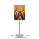 Aztec Natural Lamp on a Stand, Night Light, Indoor Table Lamp, Custom Photo Night Light, Bedside Lamp