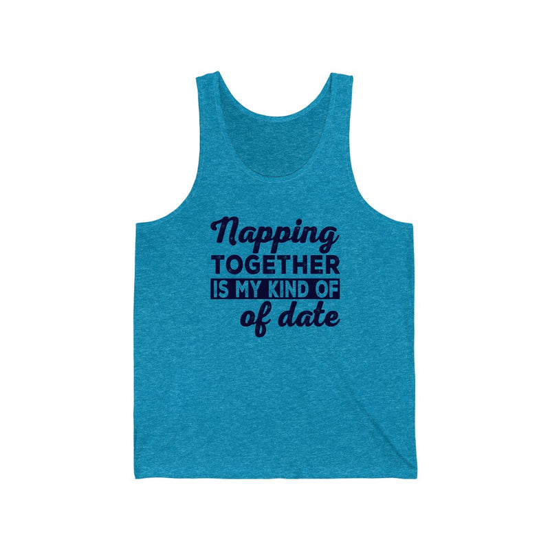 Napping Together Unisex Jersey Tank