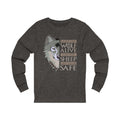 Leave One Wolf Unisex Jersey Long Sleeve T-shirt