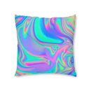 Psychedelic Cosmic Floor Pillow, Floor Cushion, Meditation Pillow, Lounge Pillow, Cute Pillow, Trippy Pillow