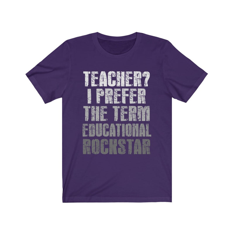 Teacher I Prefer Unisex Jersey Short Sleeve T-shirt