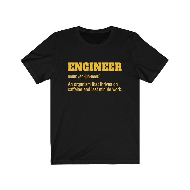 Engineer Noun Unisex Jersey Short Sleeve T-shirt