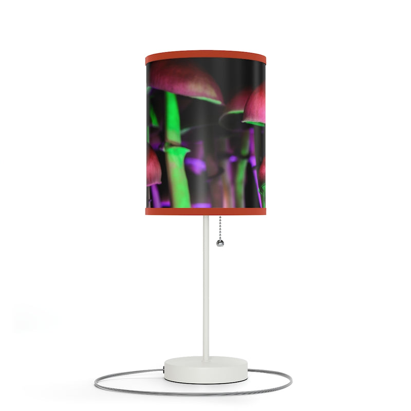 Lighted Mushrooms Lamp on a Stand, Night Light, Indoor Table Lamp, Custom Photo Night Light, Bedside Lamp, Boho Lamp, Psychedelic Lamp