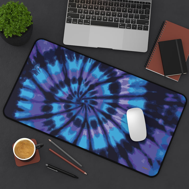Tie-Dye Desk Mat, Free Shipping, Two Sizes, Large Deskmat, Gaming Mouse Pad, Mouse Pad For Gamers, Desk Pad, Boho, Free Spirit