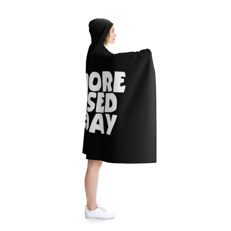 Designer Hooded Blanket; I Get More Confused Everyday