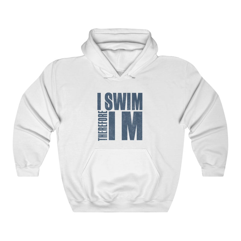 I Swim Therefore Unisex Heavy Blend™ Hoodie