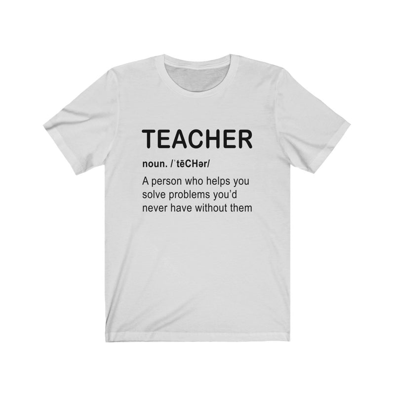 Teacher Unisex Jersey Short Sleeve T-shirt