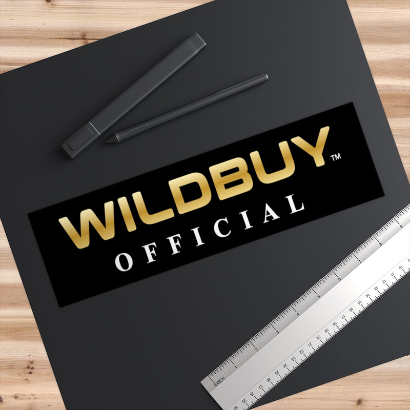 WILDBUY Official Bumper Stickers