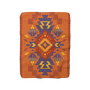 Aztec Boho Blanket, Sherpa Fleece Blanket, Free Shipping, Two Sizes, Throw Blanket, Extra Soft, Boho Chic, Southwest