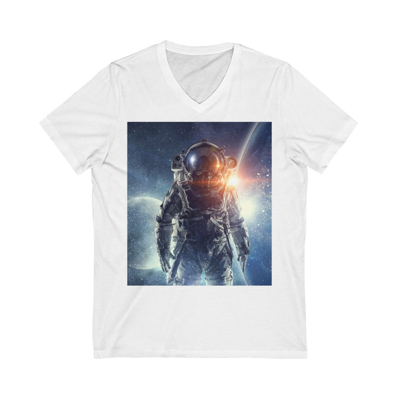 Far Out Space Unisex V-Neck T-shirt