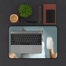 Designer Desk Mat; Cat Eyes