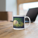 Grassy Baseball 11oz White Mug