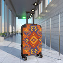 Aztec Boho Suitcase, Free Shipping, Travel Bag, Overnight Bag, Custom Photo Suitcase, Rolling Spinner Luggage, Boho Chic, Southwest