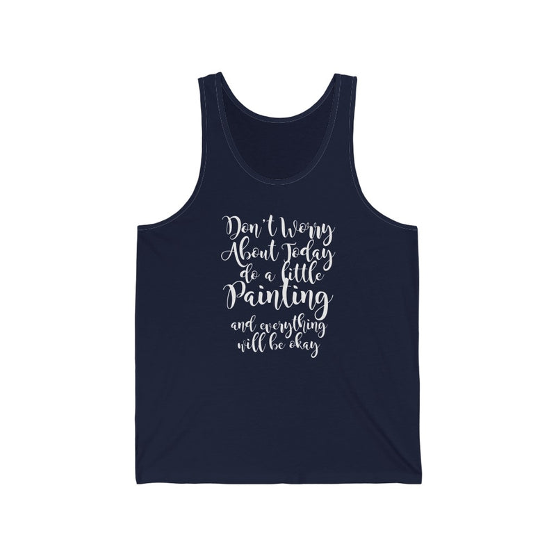 Don't Worry About Unisex Jersey Tank