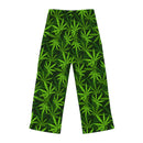 Marijuana Leaves Pajama Pants, Free Shipping, Lounge Pants, 420 Stoner Pants, Womens Pajamas, Cannabis Weed Pajamas